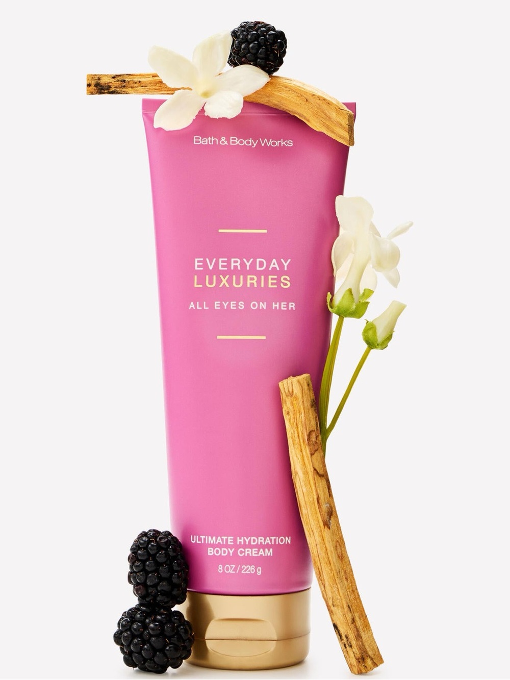 ✨ All Eyes On Her Ultimate Hydration Body Cream ✨🌙 Pink & Gold 💖